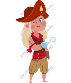  Adorable cartoon pirate