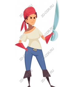  The character of ferocious pirate