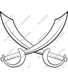  Crossed swords