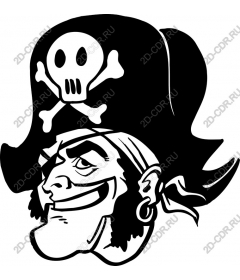 The pirate captain
