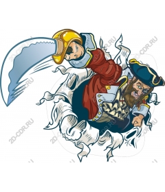  Dashing pirate blast