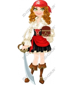  Charming Pirate Girl