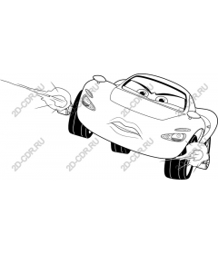  Динамичный гоночный автомобиль