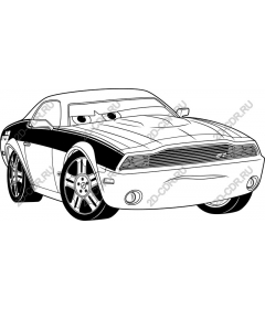  Динамичный спортивный автомобиль