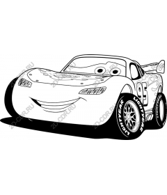  Cartoon racing car