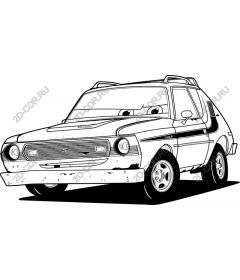  Cartoon car delight