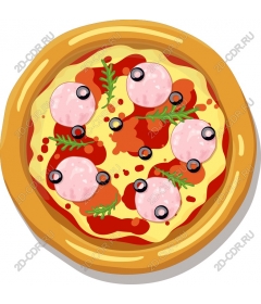 Delicious pizza