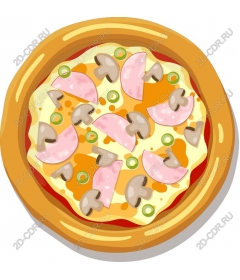 Delicious pizza