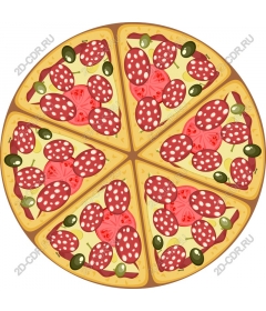 Delicious pizza