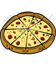  A delicious slice of pizza