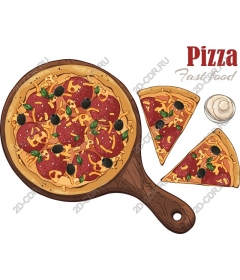  Delicious pizza: engaging fast food