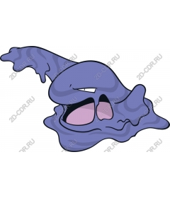 Playful purple drop