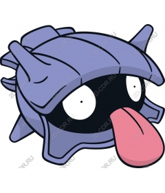 Playful cartoon shell