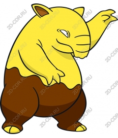  Bizarre cartoon character