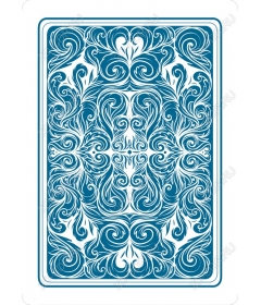 Refined elegance: blue and white