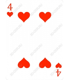  Four of hearts