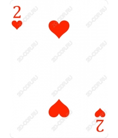 The deuce of hearts