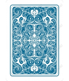  Elegant blue floral