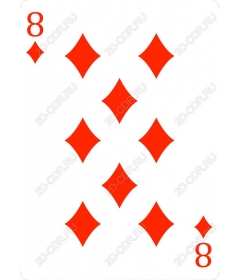 Eight of diamonds