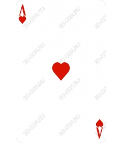  ACE of hearts Minimalist