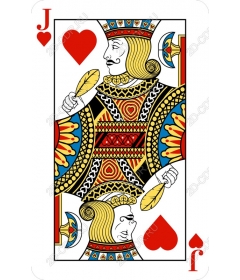  Bright knave of hearts