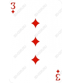  Three of diamonds