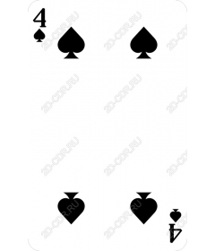 Playing card rush 4