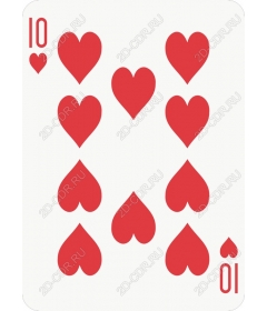 Ten of hearts