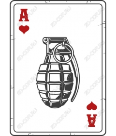  ACE of hearts Grenade