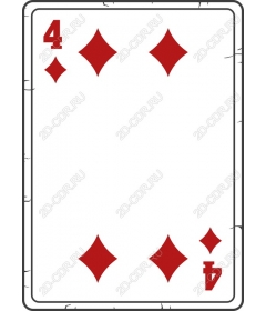  Four of diamonds