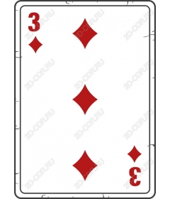  Three of diamonds