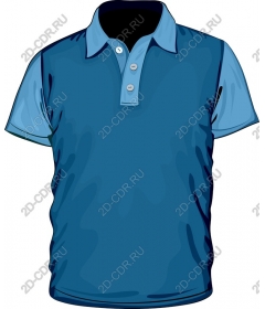  Blue Polo shirt