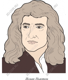 Portrait of Isaac Newton