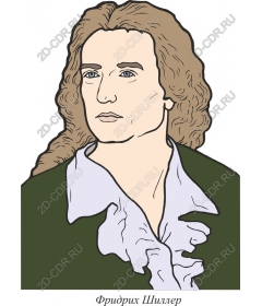Portrait Of Friedrich Schiller