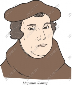Portrait Of Martin Luther