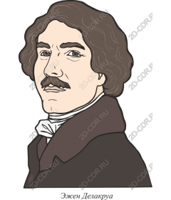 Portrait Of Eugene Delacroix