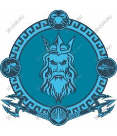 Poseidon — mythical sea God
