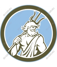 Poseidon Clipart