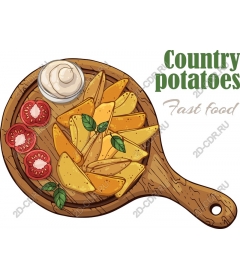 Potato wedges