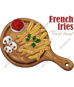 French fries - engaging fast food