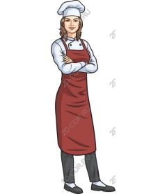 Professional chef female