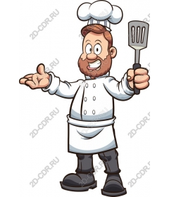 Happy chef