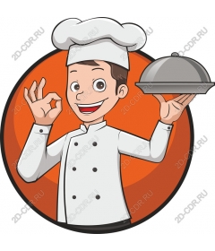 Happy chef
