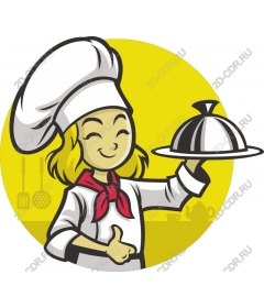 Happy chef