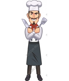 Happy chef