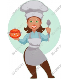 Happy chef