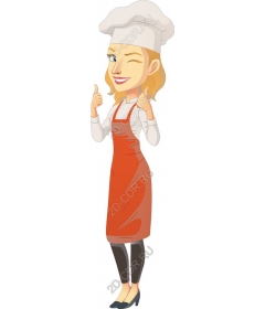 Happy chef