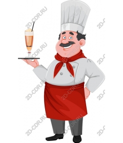 Happy chef