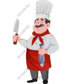 Happy chef