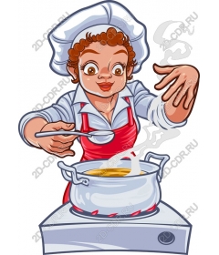  Happy chef